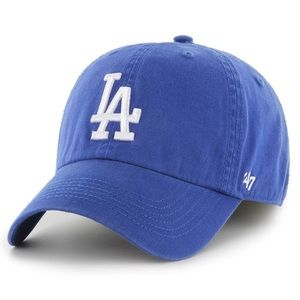 LA Dodgers dad hat. Worn. 🤍